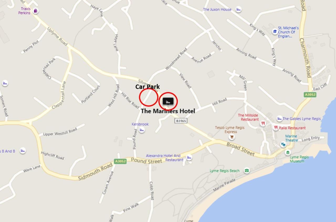 The Mariners Hotel Lyme Regis Eksteriør bilde